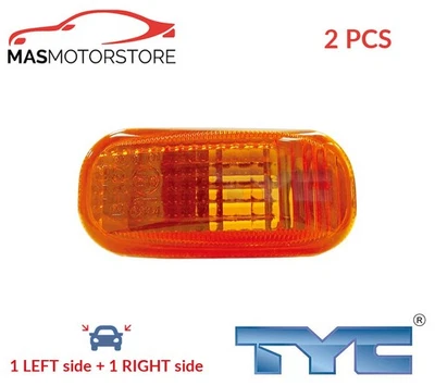 INDICATOR LIGHT BLINKER LAMP PAIR LATERAL INSTALLATION TYC 18-0279-01-2 2PCS P - Image 1 of 4