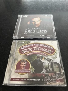 Benedict Cumberbatch Audiobooks x2 - Sherlock Holmes 4 Stories by John Taylor - Picture 1 of 12