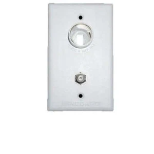 Winegard White 2nd TV Wall Plate Only. Tg-0741 - Picture 1 of 2