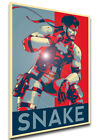 Poster Propaganda - Smash Bros - Snake