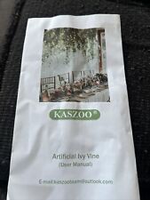 KASZOO 84Ft 12 Pack Artificial Ivy Garland Fake Plants, Vine Hanging Garland ...
