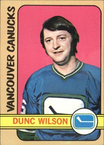 1972-73 Topps Canucks Hockey Card #91 Dunc Wilson DP - EX-MT