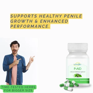 P-Aid 60 Pillen - Men’s Herbal Wellness / Ayurvedic Energy Support Formula - Bild 1 von 13