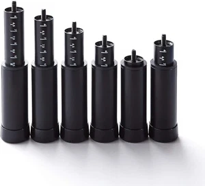 Adjustable Bed Base Legs - Set of 6 Telescopic Adjustment Lucid L600 L300 L150 - Picture 1 of 5