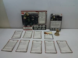 FFG Star Wars IMPERIAL ASSAULT MAK ESHKA'REY model unpainted w/ cards - Picture 1 of 4