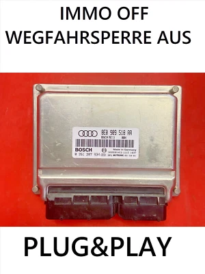 Plug&Play Audi A4 (8E2) Turbo 1.8 BFB ECU 0261207934 - 8E0909518AA /FastCourier - Immagine 1 di 4