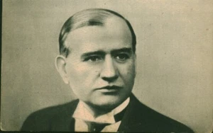 Carte Postale ancienne guerre 39/45 Président Daladier Georges Lang - Picture 1 of 2