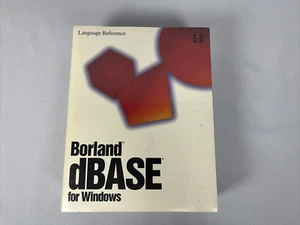 New Sealed - Borland dBASE for Windows Version 5.0 - Zdjęcie 1 z 6