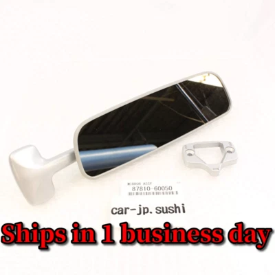 Toyota Genuine Land Cruiser 69-80 BJ40 FJ45 Room Rear View Mirror 87810-60050 - Image 1 of 4