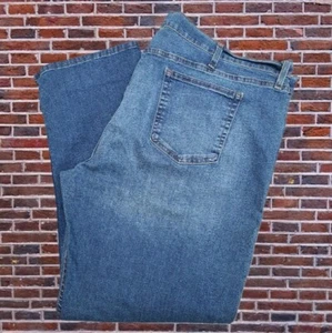 Jeans uomo GEORGE vestibilità atletica taglia 50X30 stile invecchiato nuovo - Foto 1 di 7