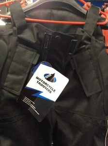 Pantalones impermeables para motocicleta - roca negra hecha por Oxford - Imagen 1 de 1