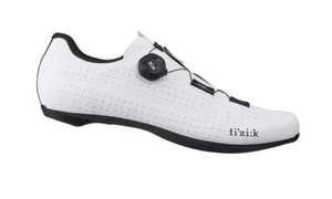 Fizik Tempo Overcurve R4 Men's Road Cycling Shoes, White/Black, M48 - Picture 1 of 6
