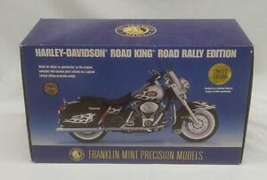 Franklin Mint 1/10 Scala Harley-Davidson Road King Rally Edition con Scatola