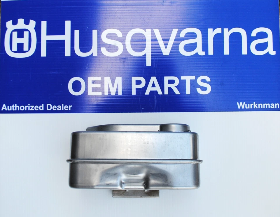 Genuine HUSQVARNA OEM 532149723 Twin Cylinder low tone muffler - Image 1 of 1