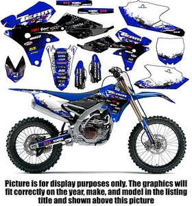 1993-2001 YAMAHA YZ 80 KIT DE GRÁFICOS CALCOMANÍAS 2000 1999 1998 1997 1995 1994 - Imagen 1 de 5