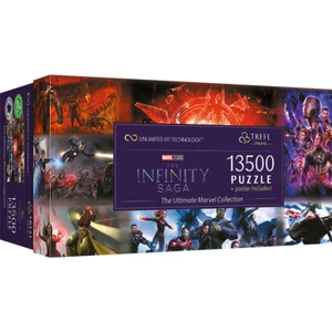 Trefl Prime 13500 Piece Puzzle - The Ultimate Marvel Collection - Picture 1 of 6