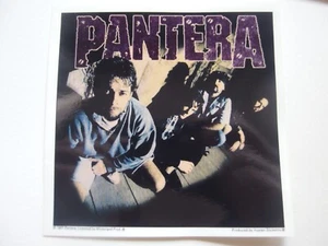 Pegatina fotográfica vintage de la banda Pantera 1997 Yujean Winterland ¡Rara! 4 7/8 x 5" 🟣💀 - Imagen 1 de 4