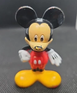Walt Disney’s Mickey Mouse Figurine Toy Plastic Action Figure To Cake Topper - Picture 1 of 7