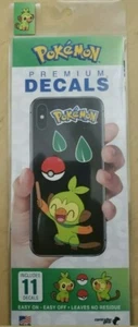 Nowe naklejki Pokemon Premium Grookey zestaw.. Uszczelniony, kontroler przekładnia zawiera 11 szt - Zdjęcie 1 z 2