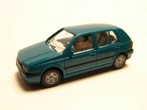 Wiking 051-1 C Volkswagen Golf III - 4türig - blautürkis - Bild 1 von 1