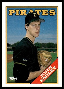 1988 Topps John Smiley Rookie Pittsburgh Pirates #423