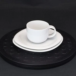 Rosenthal Suomi weiss Kaffeetasse + Unterteller + Brotteller 16cm - Bild 1 von 1