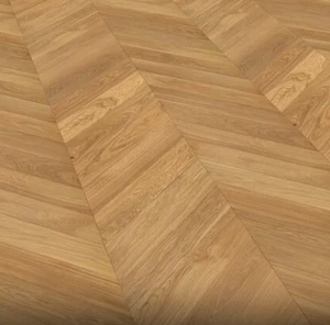Stabparkett Fischgrät Chevron Herringbone Ungarisch Eiche Parkett 45 60 90 Grad - Bild 1 von 9