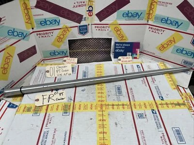 01-05 CHRYSLER PT CRUISER FRONT RIGHT DOOR TRIM EXTERIOR MOULDING STRIP SILVER  - Image 1 of 3