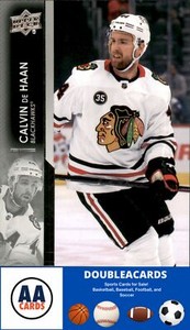 2021 Upper Deck #290 Calvin de Haan  Chicago Blackhawks