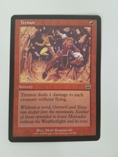 Tremor Magic the Gathering MTG Mercadian Masques Red Common