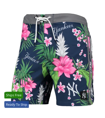 NWT Hurley x '47 New York Yankees Phantom Tailgate Swim Shorts $70 Men’s 30 S Cover
