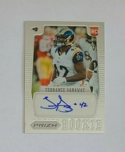 2012 Panini Prizm Terrance Ganaway St. Louis Rams Baylor 249/499 - Auto - Picture 1 of 2