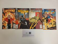 4 Red Circle DC Comics #1 1 1 1 Inferno The Hangman The Web The Shield 4 TJ5
