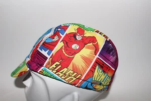 RADMÜTZE DC SUPER HEROES 100% BAUMWOLLE ONE SIZE HANDMADE   - Bild 1 von 10