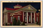 Greeneville Tn Tennessee, Asbury Methodist Church, Antique Vintage Postcard
