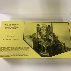 Fine Scale Miniatures Kit NO 290 HO Scale Emporium Seafood Co. New - Picture 1 of 3