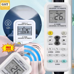Universal A/C Air Conditioning Remote Control Air Con ALL MAJOR BRANDS LCD DGS - Picture 1 of 14