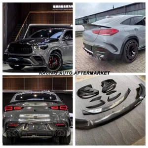 Front Lip Rear Wing Air Vent For Mercedes W167 C167 GLE450 GLE63 GLE53 2019+ - Picture 1 of 10