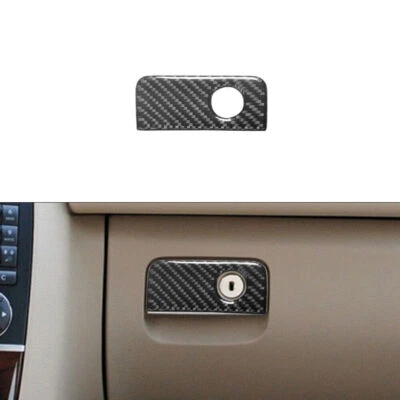 Cubierta de manija interior de fibra de carbono para Mercedes-Benz R320/350 Foto 1 de 4