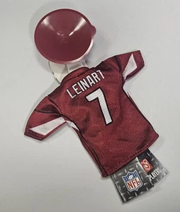 Burger King Cardinals Leinart #7 2007 NFL Mini Jersey Window Display Suction - Picture 1 of 2