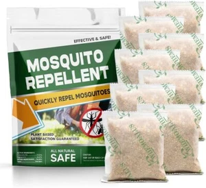 Mosquito Repellent for Patio, Yard, Camping, Home, Travel, Indoor (Pack of 8) - Picture 1 of 8