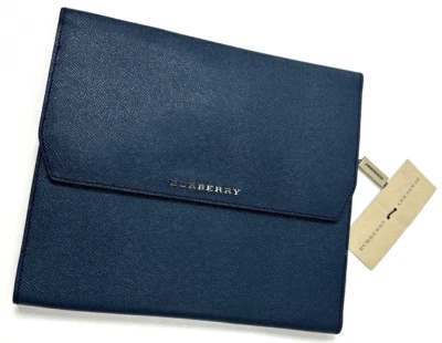 Nueva funda IPAD para tablet de cuero Burberry 7 1/4" x 9 1/4" Foto 1 de 4