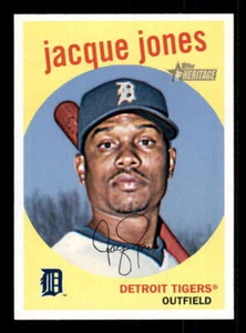 2008 Topps Heritage #315 Jacque Jones (SP/Short Print) Tigers d - Picture 1 of 2