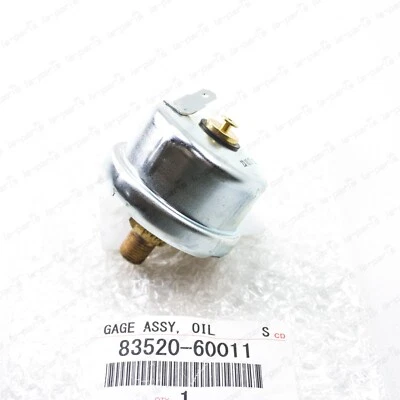 Nuevo medidor de presión de aceite genuino OEM Toyota 83-97 Land Cruiser 83520-60011 Foto 1 de 4