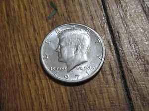 1971 D & FG Reverse Kennedy Half Dollar (D) Ultra Rare! -50c - 50 Cent - Picture 1 of 8