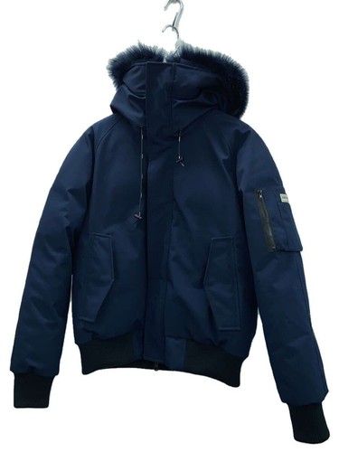 KENZO Piumino Pelliccia L Nylon Navy Tinta Unita F865BL2001NK