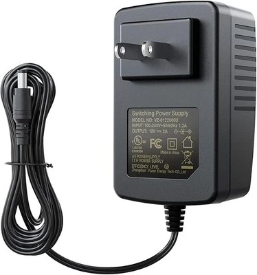 DC 12V 2A 2000MA US CCTV Power Supply Adapter for Home Security Camera Surveilla - Image 1 of 4