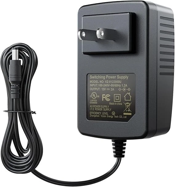 DC 12V 2A 2000MA US CCTV Power Supply Adapter for Home Security Camera Surveilla - Image 1 of 4