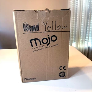 New Stratasys 350-80106 Mojo Yellow Quick Pack Print Engine Model ABS-P430 3D - Zdjęcie 1 z 9