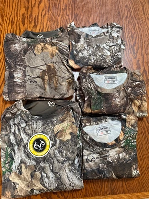 Realtree Edge Camo Shirt Hunting Men 2XL , Select, Woods 5 Available, NWT & NWOT - Image 1 of 4